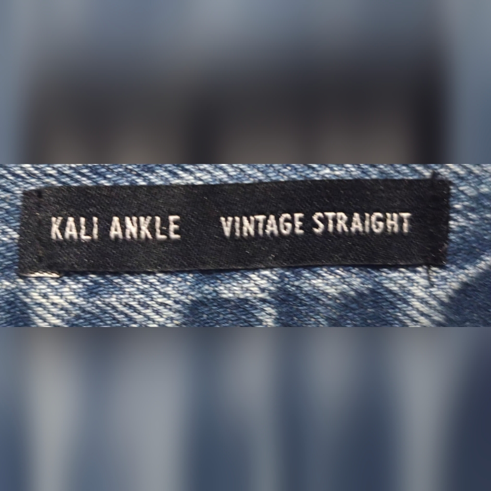 Edwin Kali Ankle Vintage Straight Leg Jeans- In The Color Ariel - Picture 6 of 13